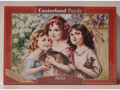 CASTORLAND Puzzle Tři grácie 500 dílků