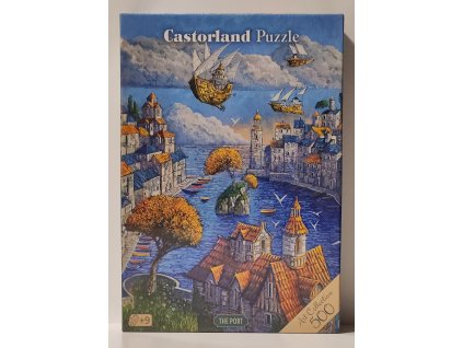 CASTORLAND Puzzle Art Collection: Přístav 500 dílků