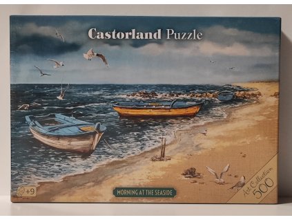 CASTORLAND Puzzle Art Collection: Ráno na mořském pobřeží 500 dílků