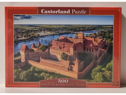 CASTORLAND Puzzle Hrad Malbork, Polsko 500 dílků
