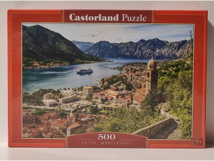 CASTORLAND Puzzle Kotor, Černá Hora 500 dílků
