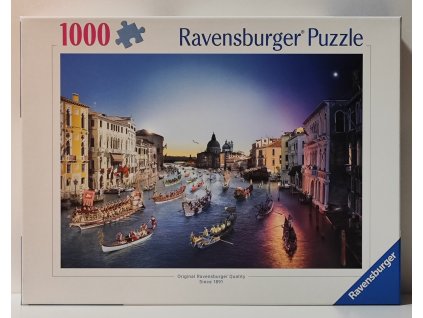 RAVENSBURGER Puzzle Benátky 1000 dílků