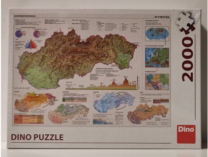 DINO Puzzle Mapa Slovenska
