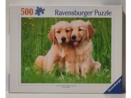 RAVENSBURGER Puzzle Štěňátka 500 dílků
