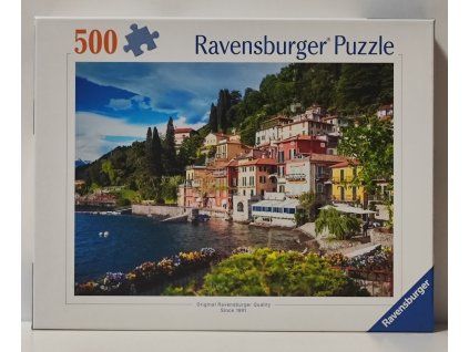 RAVENSBURGER Puzzle Jezero Como, Itálie 500 dílků