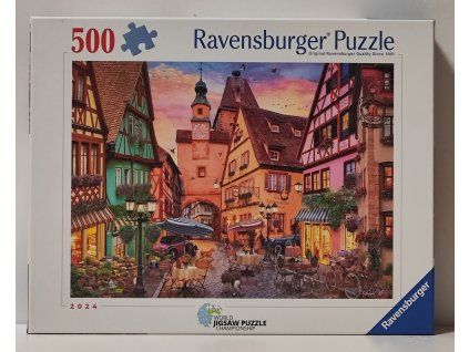 RAVENSBURGER Puzzle Bavorský sen 500 dílků