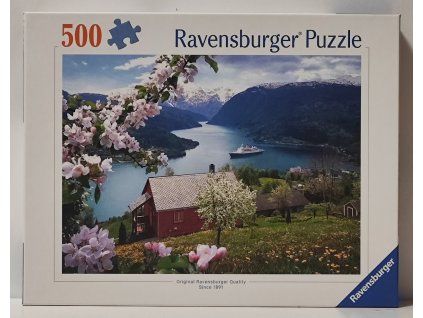 RAVENSBURGER Puzzle Krajina 500 dílků