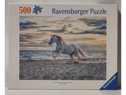 RAVENSBURGER Puzzle Večerní cval 500 dílků