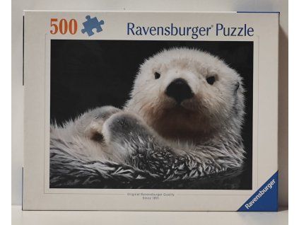 Puzzle Ravensburger 500 dílků Roztomilá malá vydra