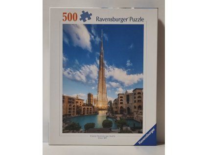 Puzzle Ravensburger 500 dílků Burj Khalifa, Dubaj