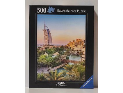 RAVENSBURGER Puzzle Dubaj: Město budoucnosti 500 dílků