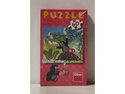DINO Puzzle Krtek a heřmánek 60 dílků
