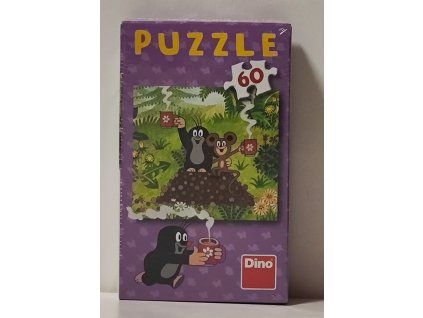 DINO Puzzle Krtek a myška 60 dílků