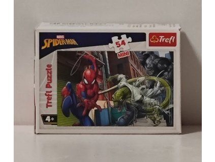 TREFL Puzzle Spiderman - Proti padouchům 54 dílků