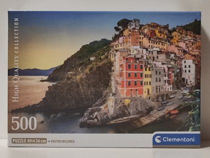 CLEMENTONI Puzzle Riomaggiore 500 dílků