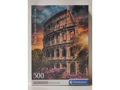 CLEMENTONI Puzzle Koloseum 500 dílků