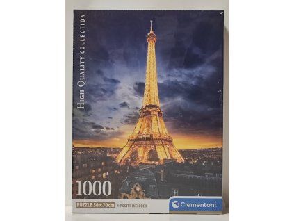 CLEMENTONI Puzzle Eiffelova věž 1000 dílků
