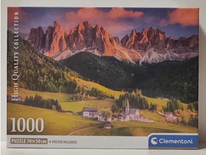 CLEMENTONI Puzzle Magické Dolomity 1000 dílků