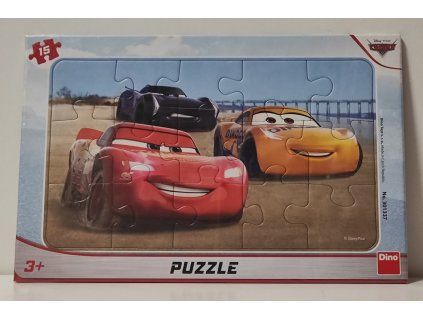 DINO Puzzle Auta 3: Závody 15 dílků