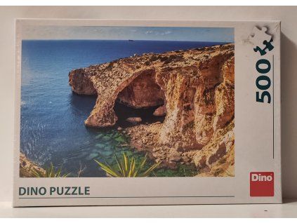 DINO Puzzle Pláž na Maltě 500 dílků