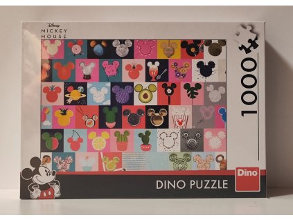 DINO Puzzle Mickeyho uši 1000 dílků