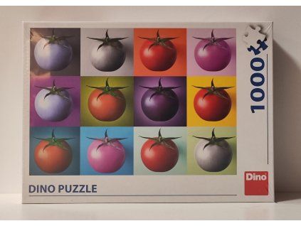 DINO Puzzle Rajčata Pop Art 1000 dílků