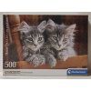 CLEMENTONI Puzzle Koťata 500 dílků