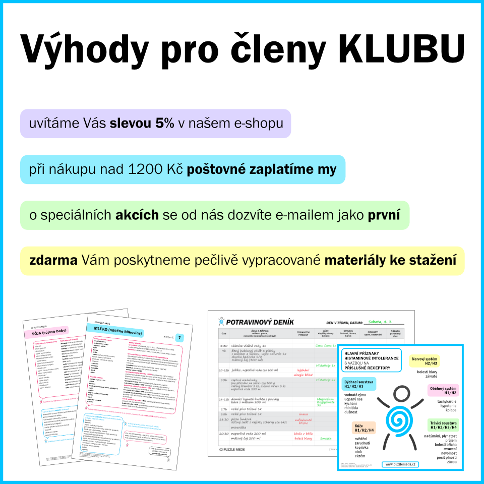 Vyhody pro cleny klubu