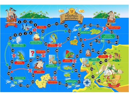 Hracia podložka Piráti sk
