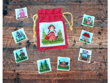 O Červenej Čiapočke/Karkulke - pexeso