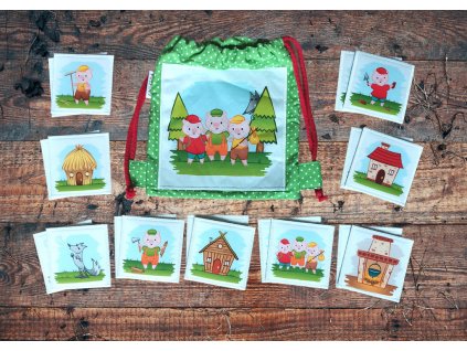 O troch prasiatkach pexeso