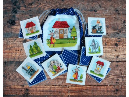 O siedmich kozliatkach - pexeso