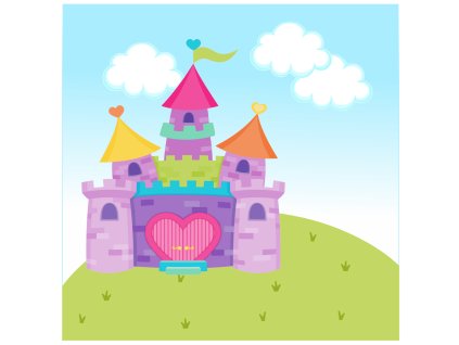 stránka quiet book hrad