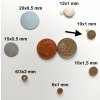 magnet kotuc samolepiaci 10 mm