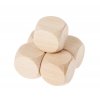 Drevená kocka 3x3x3 cm