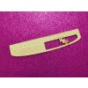 glitter felt magenta