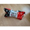 cat blackwhitered pillow