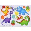 Dinosaury plstený panel