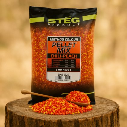 Pelety Chilli Peach3mm SvětPVA.cz