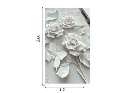 206 white rose pd104