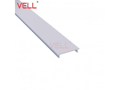 Bílý PVC difuzor pro 15 mm nábytkový profil
