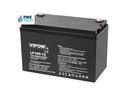 akumulator zelowy vipow 12v 100ah 3996041321734375aa23b0f601daa64e ebd7f1a7