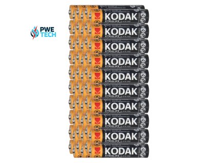 Tužková batéria Alkalická Kodak XTRALIFE AAA LR03 set 60 kusov