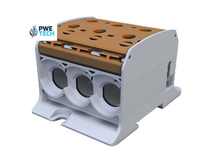 81103015 Zlaczka szynowa gwintowa Al Cu STB 95 3 SIMBLOCK