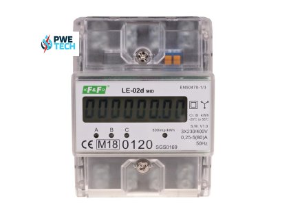 electrici energy meter le 02d