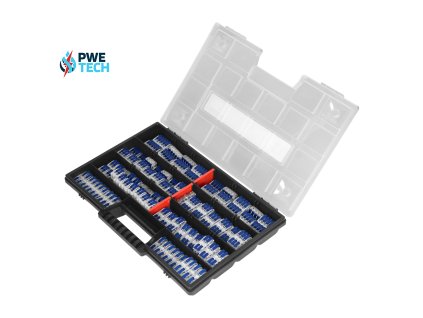 set of one side and inline clamp splicing connectors premium house quick mix 176 pcs
