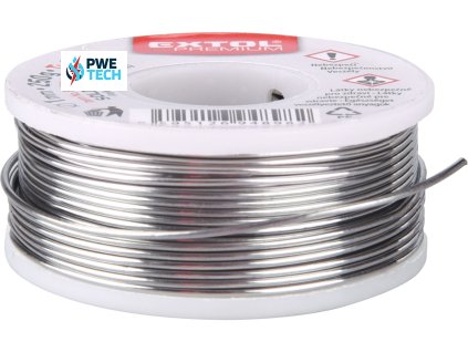 Cín na spájkovanie O1mm, 100g, EXTOL PREMIUM
