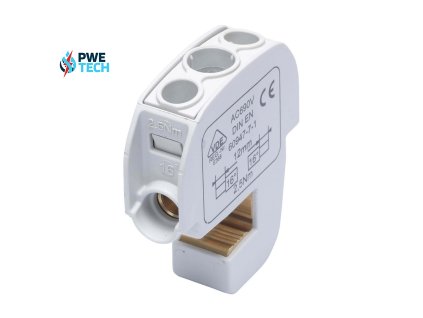 81550002 Zacisk izolowany szynowy SBB 16 SIMBLOCK