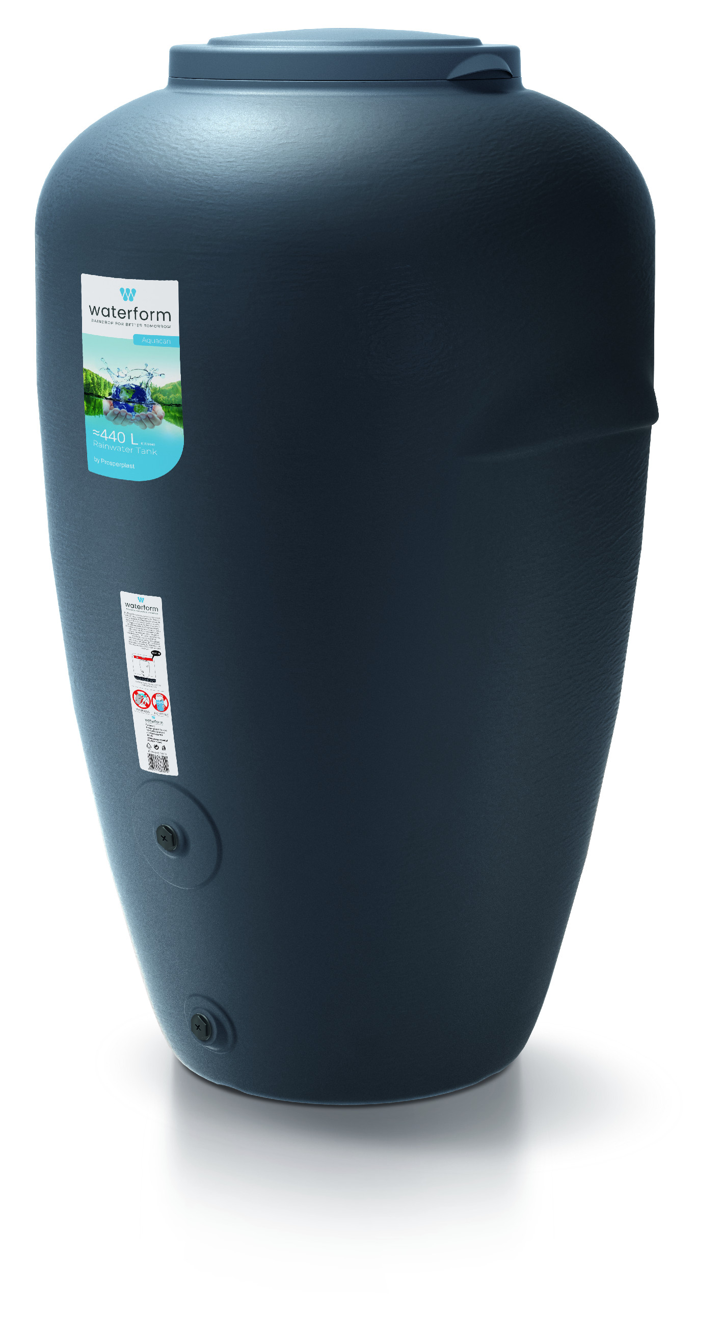 Sud na dažďovú vodu AQUACAN antracit 440l