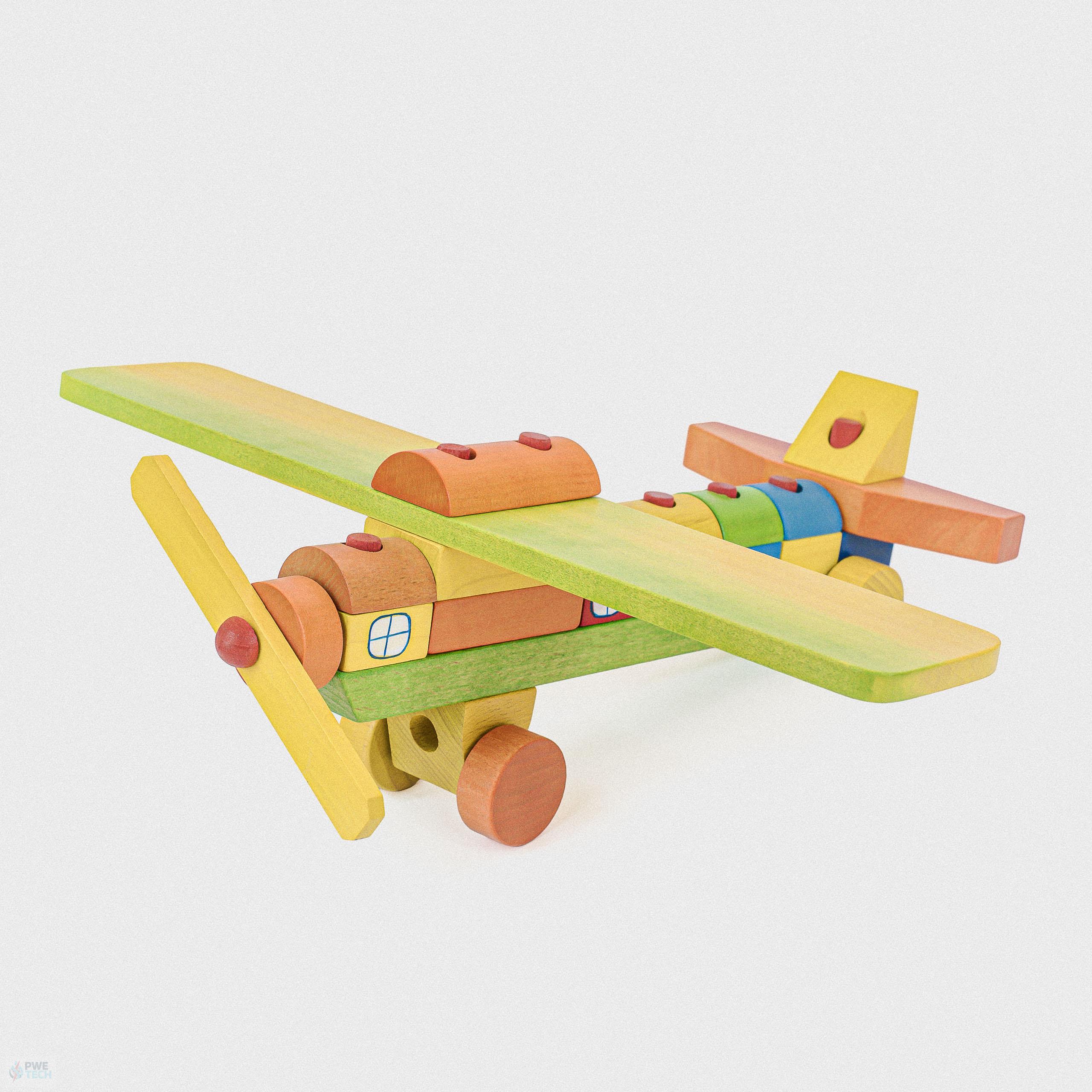 Drevené rozkladacie lietadlo